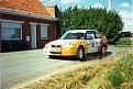 Rover 220 Gti on the Omloop Van Vlaanderen in Belgium. Co-driver - Tom Ver Der Auwera.