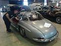 Completely original 300SL inclusive dull aluminium paint finish
